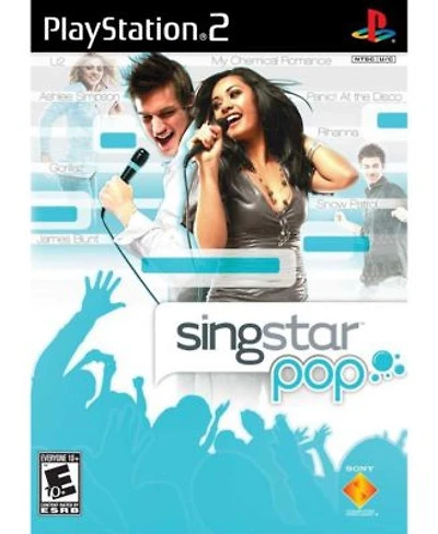 Singstar Pop Game Only Playstation 2