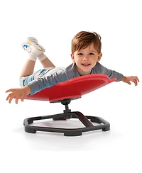 Costway Kids Sensory Swivel Chair with Non-Slip Metal Base for Autistic Kids Indoor Outdoor