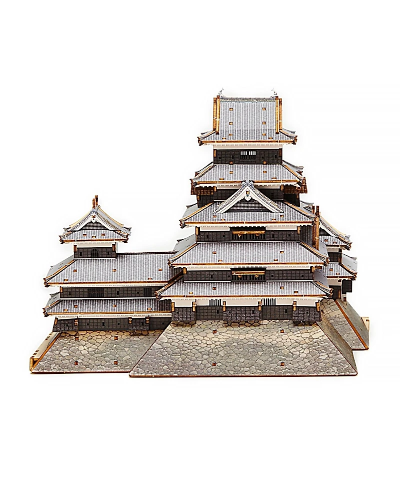 Flash Popup 3D Diy Puzzle: Matsumoto Castle Color Version