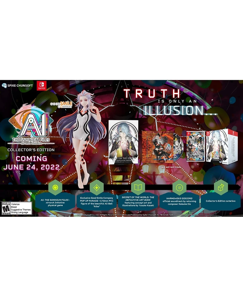 Spike Chunsoft Ai: The Somnium Files - nirvanA Initiative (Collector's Edition)