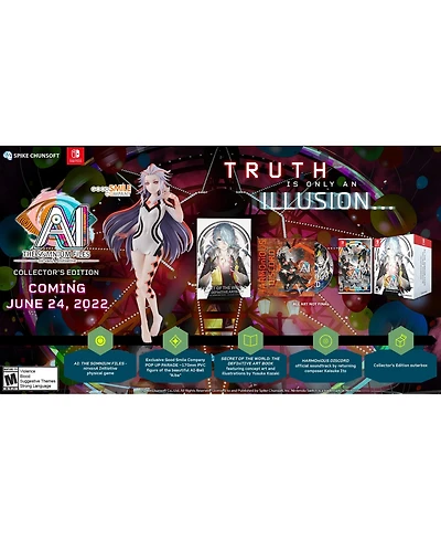 Spike Chunsoft Ai: The Somnium Files - nirvanA Initiative (Collector's Edition)