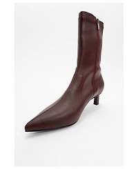 Prologue Shoes Lewin Pointed Toe Stiletto Boot