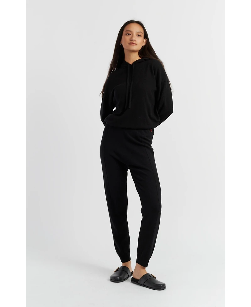 Chinti & Parker Women's Wool Cashmere Cuffed Joggers