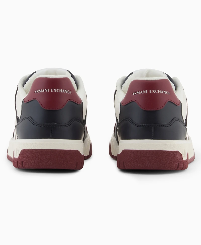 A|X Armani Exchange Men's Duck Basket Sneakers