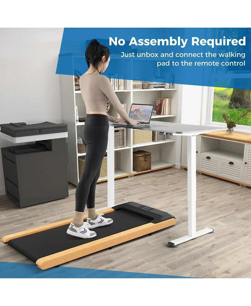 Akiudex 3-in-1 Under Desk Walking Pad with App Control and Led Display