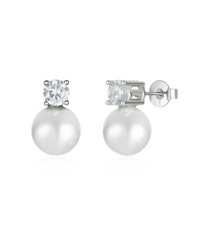 Maven Pearl and Crystal Studs
