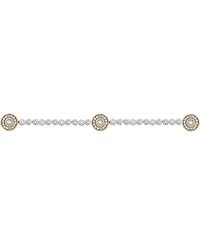 Diamond Circle Bracelet in 14k Gold over Sterling Silver (1/2 ct. t.w.)