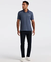 Original Penguin Men's Honeycomb Pique Tipped Short Sleeve Polo Shirt
