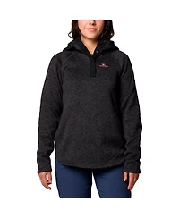 Columbia Women's Black Georgia Bulldogs Sweater Weather Raglan Pullover Hoodie