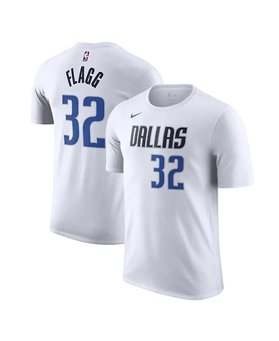 Nike Men's Cooper Flagg White Dallas Mavericks 2025 Nba Draft First Round Pick Association Edition Name Number T-Shirt
