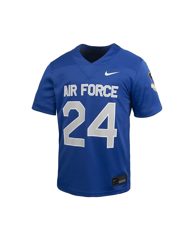 Nike Big Boys and Girls 24 Royal Air Force Falcons Untouchable Football Jersey
