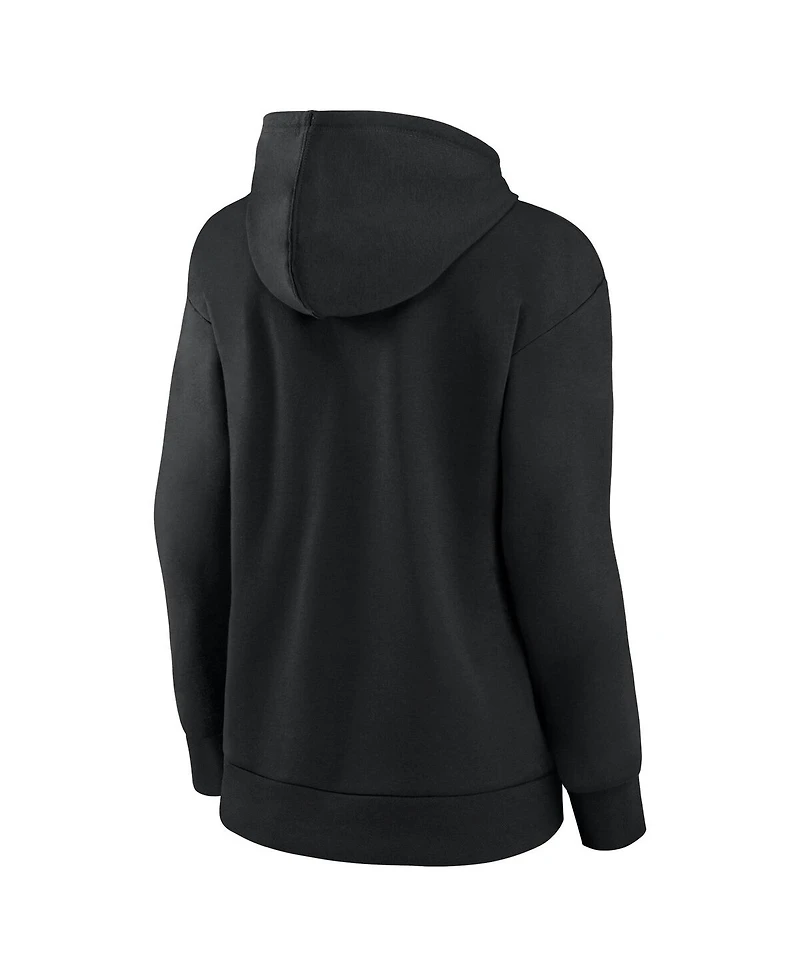 Fanatics Women's Black Philadelphia Flyers Authentic Pro Core Primary Fleece Pullover Hoodie