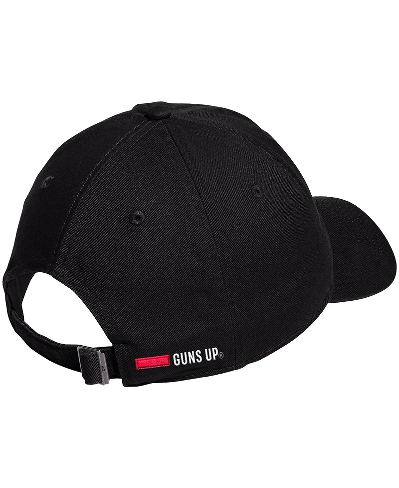 Adidas Men's Black Texas Tech Red Raiders Locker Room Adjustable Slouch Hat