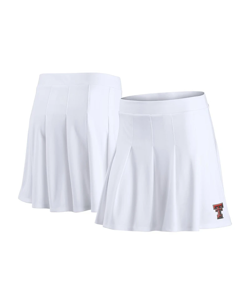 Fanatics Women's White Texas Tech Red Raiders Heritage Primary Skirt