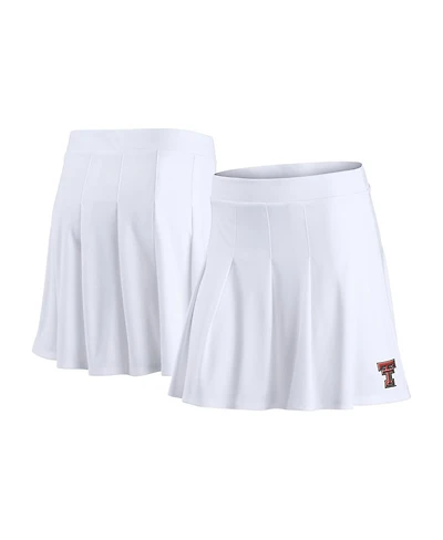 Fanatics Women's White Texas Tech Red Raiders Heritage Primary Skirt