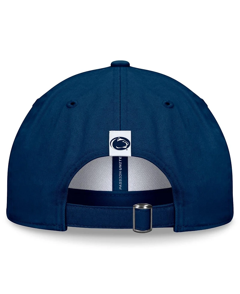 Top of the World Men's White/Navy Penn State Nittany Lions Heritage Weston Adjustable Hat