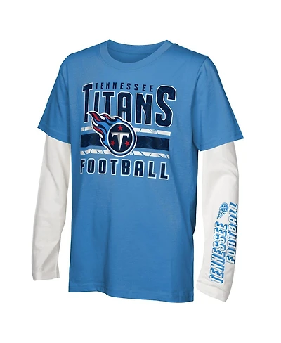 Outerstuff Preschool Tennessee Titans the Mix T-Shirt Combo Set