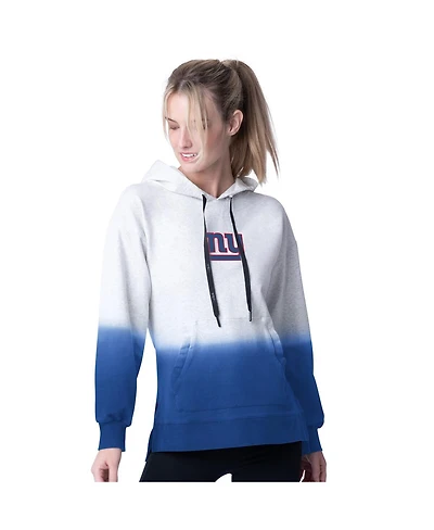 Msx by Michael Strahan Women's Royal New York Giants Daniela Pullover Hoodie