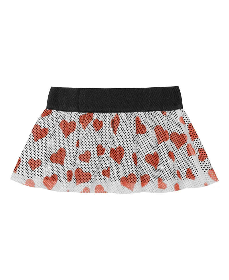 Outerstuff Baby Boys and Girls Cincinnati Bengals Love My Team Bodysuit Skirt Set