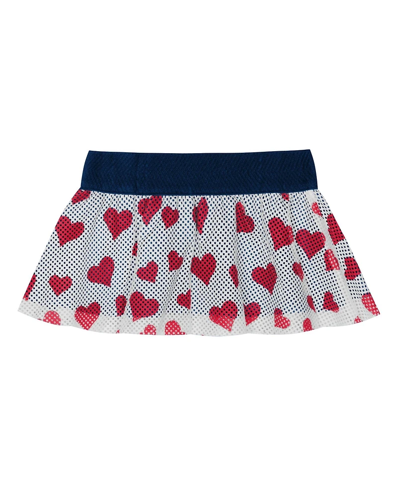 Outerstuff Baby Boys and Girls New England Patriots Love My Team Bodysuit Skirt Set