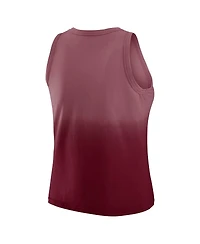 Wear by Erin Andrews Women's x Gracie Hunt Burgundy Washington Commanders Ombre Tank Top