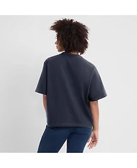 Nike Women's Navy Chicago Bears Essential Script Relaxed Boxy T-Shirt