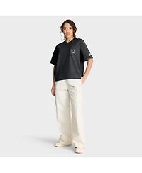 Nike Women's Black Las Vegas Raiders Rewind Pocket Boxy T-Shirt