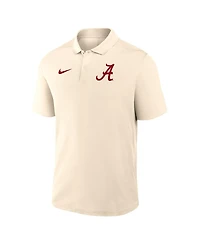 Nike Men's Tan Alabama Crimson Tide Primary Logo Victory Performance Polo Shirt