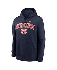 Nike Men's Navy Auburn Tigers Club Fleece Arch Pullover Hoodie