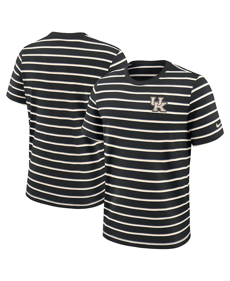Nike Men's Black Kentucky Wildcats Athletic Prep Legacy Summit Stripe T-Shirt