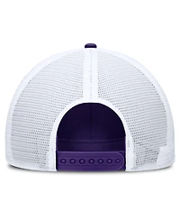 Nike Men's Purple/White Lsu Tigers 2025 On-Field Rise Engineered Trucker Adjustable Hat