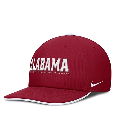 Nike Men's Crimson Alabama Crimson Tide 2025 On-Field Pro Performance Adjustable Hat