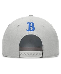Jordan Men's Gray Ucla Bruins 2025 Sideline Dust Pinched Rise Adjustable Hat