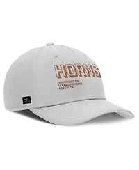 Nike Men's Gray Texas Longhorns 2025 Sideline Dust Pinched Rise Adjustable Hat