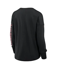 Fanatics Women's Black San Francisco 49ers Hometown Legacy Long Sleeve T-Shirt