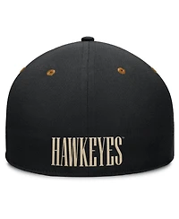 Fanatics Men's Black/Brown Iowa Hawkeyes NoBo Fitted Hat
