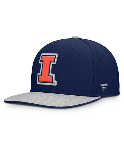 Fanatics Men's Navy Illinois Fighting Illini Loden Snapback Hat
