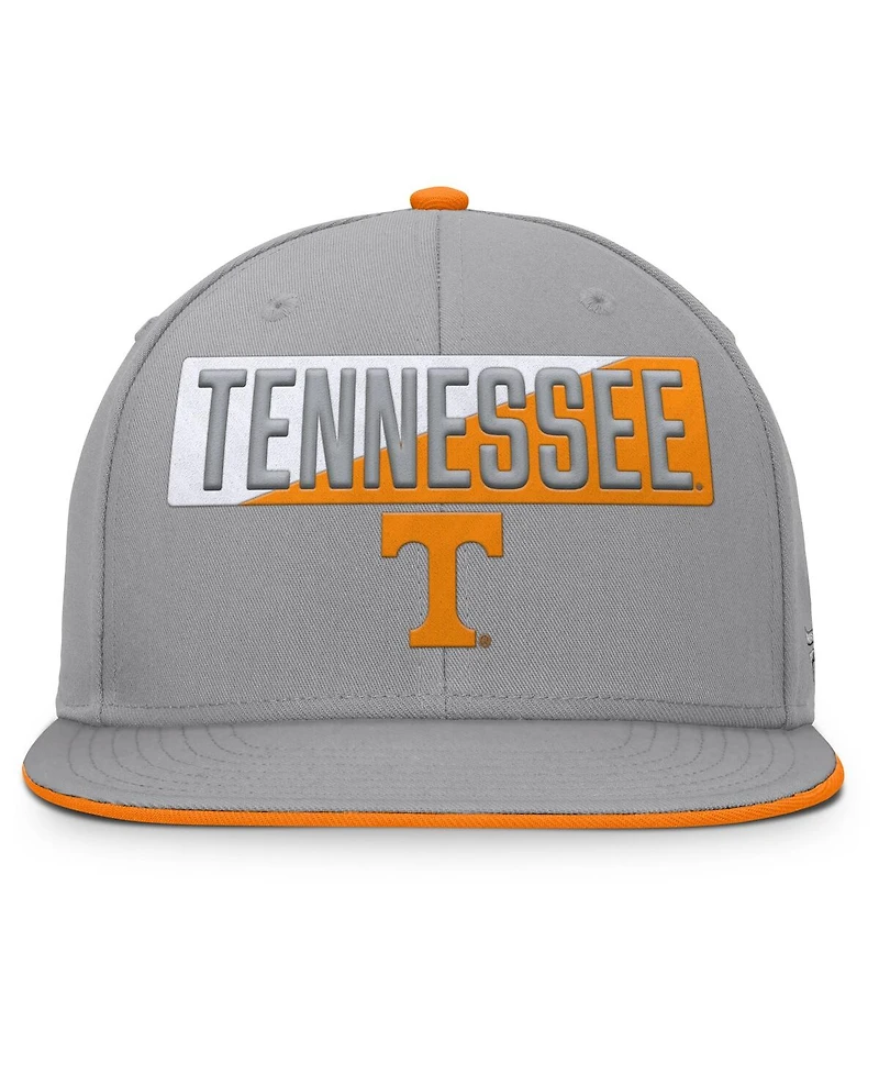 Fanatics Men's Gray Tennessee Volunteers Duo Snapback Hat