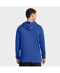 Nike Men's Royal Kentucky Wildcats 2025 Sideline Performance Long Sleeve Hoodie T-Shirt