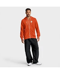 Nike Men's Orange Clemson Tigers 2025 Sideline Standard Issue Dri-fit Full-Zip Hoodie
