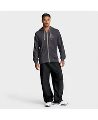 Nike Men's Anthracite Denver Broncos Sideline Standard Issue Utility Player Dri-fit Full-Zip Hoodie
