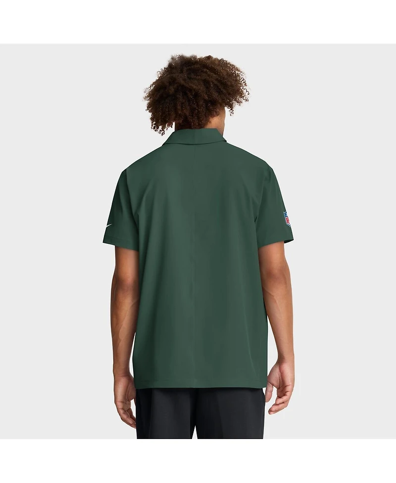 Nike Men's Green Bay Packers Sideline City Pride Woven Performance Polo Shirt