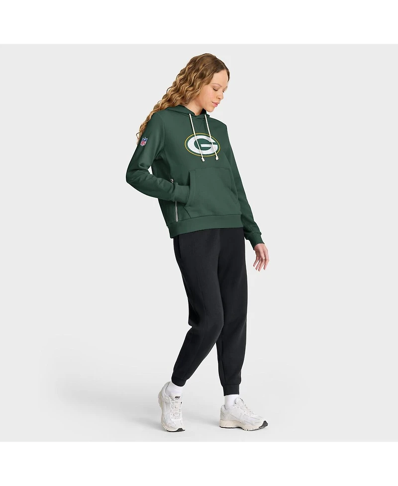 Nike Women's Green Bay Packers Sideline Standard Issue Initial Home Dri-fit Hoodie