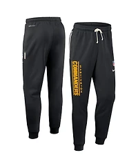 Nike Men's Black Washington Commanders Sideline Standard Issue Ground Game Dri-fit Taper Pants