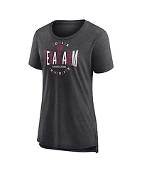 Fanatics Women's Black Texas A&M Aggies True Classics Break It Down Tri-Blend T-Shirt
