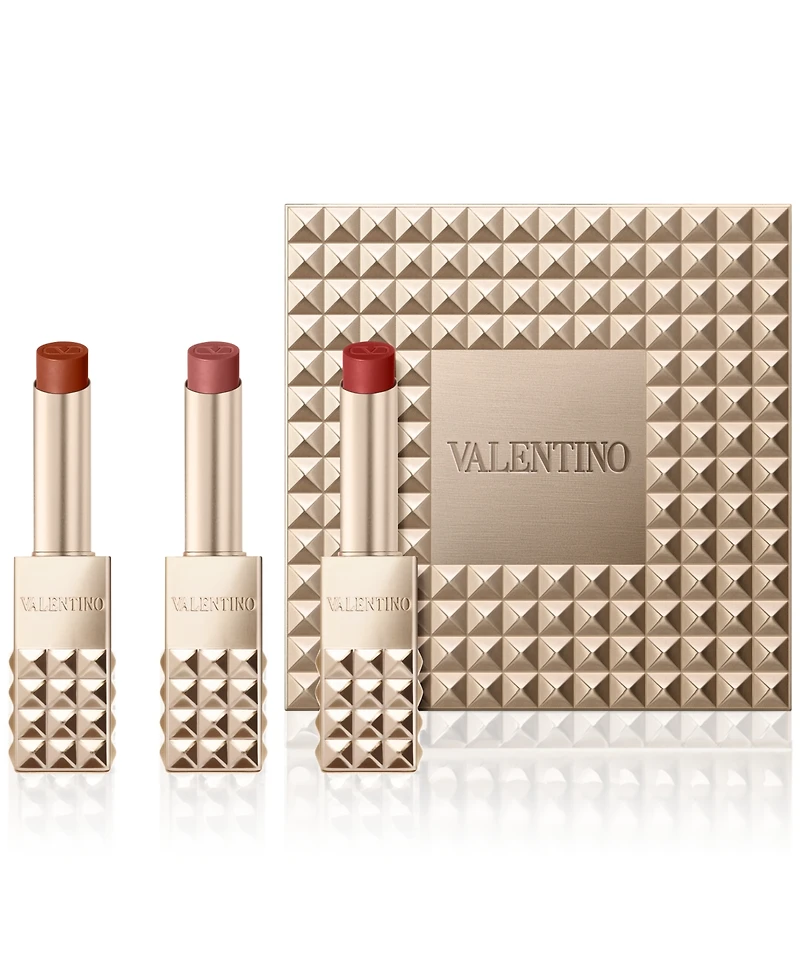 Valentino 3-Pc. Spike Valentino Lipstick Gift Set