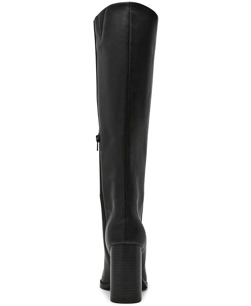 Dv Dolce Vita Women's Bardonny Knee-High Tall Block-Heel Dress Boots