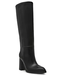Dv Dolce Vita Women's Bardonny Wide-Calf Tall Block Heel Dress Boots