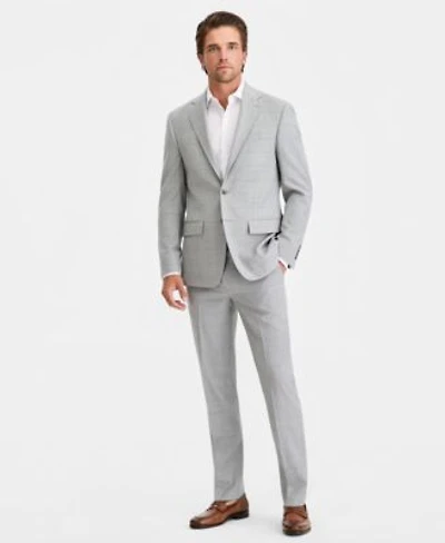 Calvin Klein Mens Slim Fit Wool Blend Suit Separates