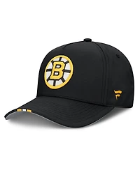 Fanatics Men's Black Boston Bruins 2025 Nhl Draft Authentic Pro On-Stage Podium A-Frame Adjustable Hat